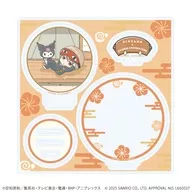 [新品] 06.沖田総悟×クロミ(コラボイラスト) アクリルスタンドプレート 「銀魂×サンリオキャラクターズ」