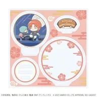 [新品] 12.神威×リトルツインスターズ(コラボイラスト) アクリルスタンドプレート 「銀魂×サンリオキャラクターズ」