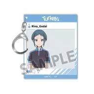五代利奈 アクリルキーホルダー 「Turkey!」