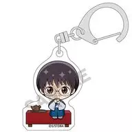 志村新八 ミニアクリルキーホルダー ひとやすみ ミニキャラ 「銀魂」