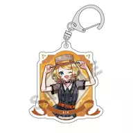 [新品] 鏡音リン アクリルキーホルダー レトロ☆神戸2025 「VOCALOID」