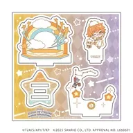 04.D(コラボイラスト) アクリルスタンドプレート 「KING OF PRISM-Your Endless Call-×サンリオキャラクターズ」
