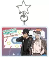 04.Dver.(コラボイラスト) 星型ナスカン付きデカアクリルキーホルダー 「家庭教師ヒットマンREBORN!×サンリオキャラクターズ」