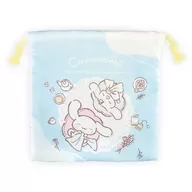 シナモロール(のんびりナチュラル) フラット巾着 「サンリオキャラクターズ」