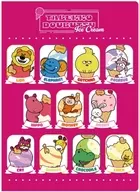 01.集合デザイン(描き起こしイラスト) プレミアムポストカードホルダー 「たべっ子どうぶつ THE MOVIE」