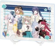 [新品] 01.集合イラスト 夏デートver.(描き起こしイラスト) アクリルアートボード(A5サイズ) 「Million Production」