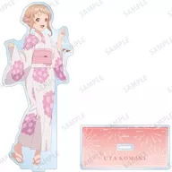 [新品] ウタ 描き下ろし 夏祭りver. BIGアクリルスタンド 「TVアニメ うたごえはミルフィーユ」