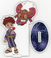 [新品] 20.泉光子郎＆テントモン 浴衣ver.(描き下ろしイラスト) アクリルスタンド 「デジモンアドベンチャー」