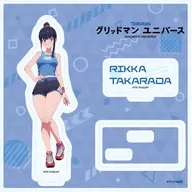 [新品] 07.宝多六花 スポーツウェアver.(描き下ろしイラスト) アクリルスタンドプレート 「グリッドマンユニバース」
