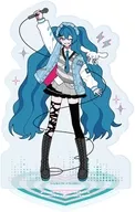 01.初音ミク×シナモロール(コラボイラスト) アクリルスタンド 「ピアプロキャラクターズ×サンリオキャラクターズ」