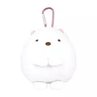 しろくま カラビナ付きぬいぐるみファスナーマスコット 「すみっコぐらし」