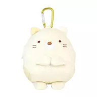 ねこ カラビナ付きぬいぐるみファスナーマスコット 「すみっコぐらし」