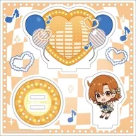 34.矢吹可奈 カラオケver.(ミニキャライラスト) アクリルスタンドプレート 「アイドルマスター ミリオンライブ!」