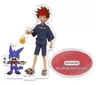 [新品] 01.明石タギル＆ガムドラモン(描き下ろしイラスト) アクリルスタンド 「デジモンクロスウォーズ」