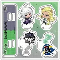 63.対バンver. 双循＆919(ミニキャライラスト) アクリルスタンドプレート 「SHOW BY ROCK!!」