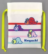 集合 豆巾着 WH 「ニャッキ!」