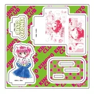 01.わぴこ＆ぎょぴちゃんA(公式イラスト) アクリルスタンドプレート 「きんぎょ注意報!」