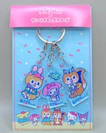 クッピーラムネ×マイメロディ 3連アクリルキーホルダー 「クッピーラムネ×サンリオキャラクターズ」