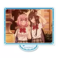 D.れな子＆紗月 アクリルビジュアルボード 「わたしが恋人になれるわけないじゃん、ムリムリ!(※ムリじゃなかった!?)」