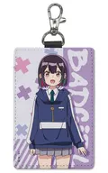 優谷優 パスケース(ナスカン付き) 「ばっどがーる」