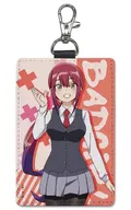 水鳥亜鳥 パスケース(ナスカン付き) 「ばっどがーる」