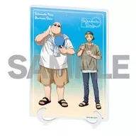 [新品] 17.坂本太郎＆朝倉シン(夏私服ver.) 描き下ろしイラスト アクリルアートボード(A5サイズ) 「SAKAMOTO DAYS」