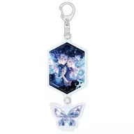 01.星と心の彼方(公式イラスト) 連結アクリルキーホルダー 「シャイニングニキ×米山舞」