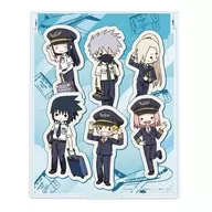 [新品] 03.集合デザイン(パイロットver.) グラフアートイラスト デカキャラミラー 「NARUTO-ナルト- 疾風伝」