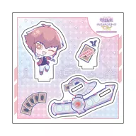 01.遊城十代(コラボイラスト) アクリルスタンドプレート 「遊☆戯☆王デュエルモンスターズGX Design produced by Sanrio」