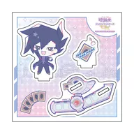 02.万丈目準(コラボイラスト) アクリルスタンドプレート 「遊☆戯☆王デュエルモンスターズGX Design produced by Sanrio」