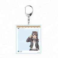 広川卯月 SNS風キーホルダー 遊園地 ver. 「TVアニメ 青春ブタ野郎はサンタクロースの夢を見ない」