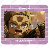 エルヴィン・スミス ゆるコマ マウスパッド 「TVアニメ 進撃の巨人」