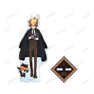 [新品] 沢田綱吉＆リボーン 描き下ろし 特大アクリルスタンド 毛皮コート×スーツver. 「家庭教師ヒットマンREBORN!」