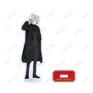 [新品] 獄寺隼人 描き下ろし BIGアクリルスタンド 毛皮コート×スーツver. 「家庭教師ヒットマンREBORN!」