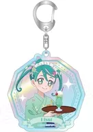 D.ひすい(甘味処ver.) 描き下ろし オーロラアクリルキーホルダー 「魔法つかいプリキュア!!～MIRAI DAYS～」