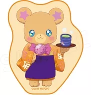 モフルン(甘味処ver.) 描き下ろし ダイカットタオル 「魔法つかいプリキュア!!～MIRAI DAYS～」