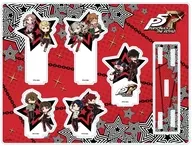 01.集合デザイン(POP Artイラスト) アクリルジオラマ 「ペルソナ5 ザ・ロイヤル」
