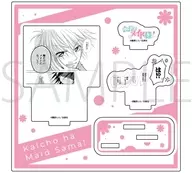 01.デザインA アクリルスタンドプレート 「会長はメイド様!」