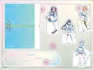 04.サイバーシンフォニカ(公式イラスト) アクリルジオラマ 「STELLAR IDOL PROJECT」