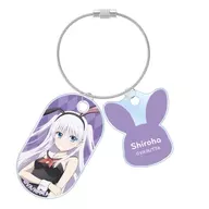 [新品] 鳴瀬しろは 描き下ろし 2連ワイヤーアクリルキーホルダー バニーガールver. 「Summer Pockets」