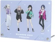 [新品] ダイヤモンドダスト(集合) 描き下ろし A5アクリルパネル 私服ver. 「ガールズバンドクライ」