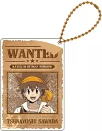02.沢田綱吉 描き下ろし パイレーツ衣装 グリッターキーホルダー 「家庭教師ヒットマンREBORN!」
