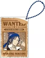 06.六道骸 描き下ろし パイレーツ衣装 グリッターキーホルダー 「家庭教師ヒットマンREBORN!」