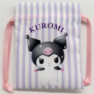 マイメロディ＆クロミ ストライプ 豆巾着 パステルドリームランド 「サンリオキャラクターズ」