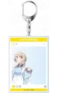 櫟井唯 SNS風アクリルキーホルダー ジャージメイド ver. 「ゆゆ式」