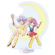 [新品] 01.クリィミーマミ＆ミンキーモモ(公式イラスト) アクリルスタンド 「魔法の天使クリィミーマミ×魔法のプリンセス ミンキーモモ」