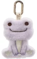 ピクルス(パープル) ほわっと バッグチャーム 「pickles the frog-かえるのピクルス-」