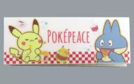 ピカチュウ＆ゴンベ＆ワッカネズミ 袋留めクリップ はらぺこダイナー ポケピース 「ポケットモンスター」