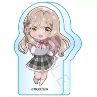 C.瀬名紫陽花 アクリルミニブロック 「わたしが恋人になれるわけないじゃん、ムリムリ!(※ムリじゃなかった!?)」