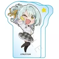 E.小柳香穂 アクリルミニブロック 「わたしが恋人になれるわけないじゃん、ムリムリ!(※ムリじゃなかった!?)」